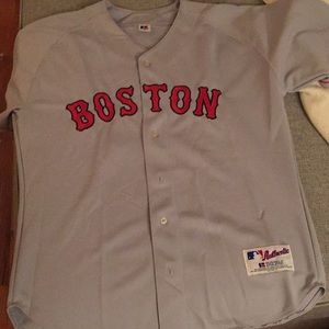 Nomar Garciaparra road jersey